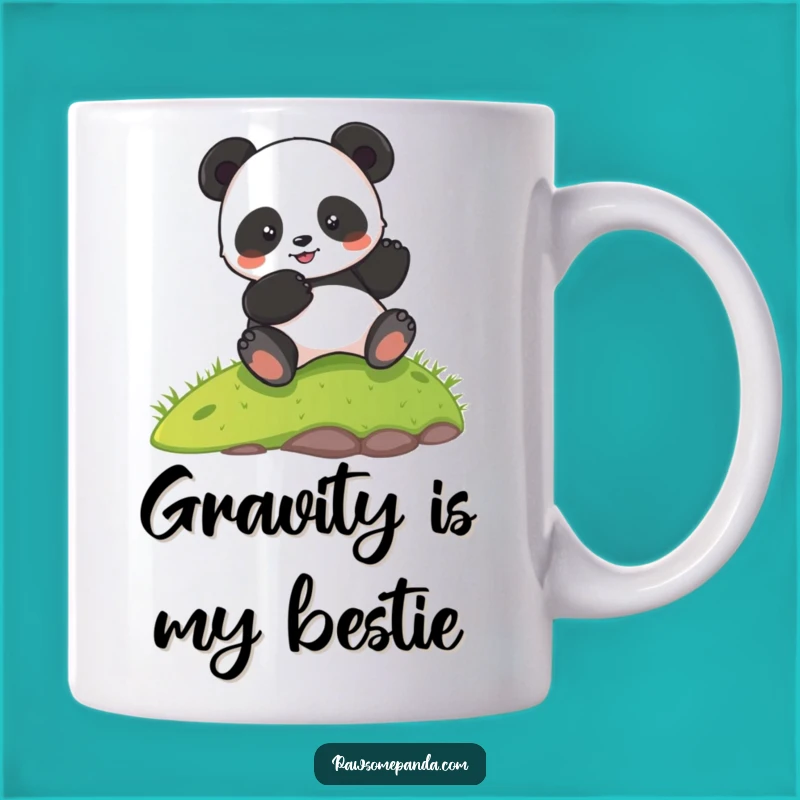Funny Panda Rolling Mug: A Hilarious Bamboo Joyride Gift Mug