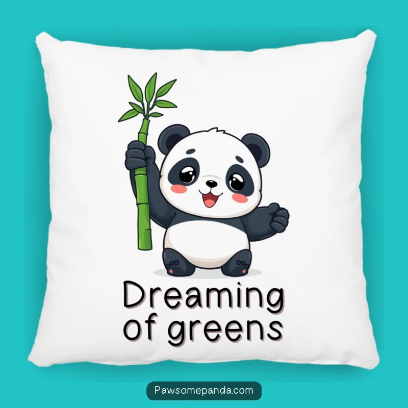 Funny Panda Bamboo Comfort Pillow: Cozy Humor, Perfect Panda Gift