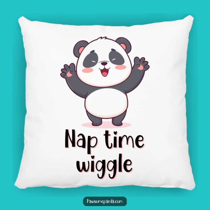Funny Kawaii Panda Wiggle Dance Pillow: Soft Panda Cushion, Adorable Funny Gift Accent