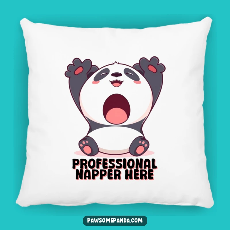 Funny Kawaii Panda Yawn Pillow: Cozy Relaxation, Adorable Funny Gift