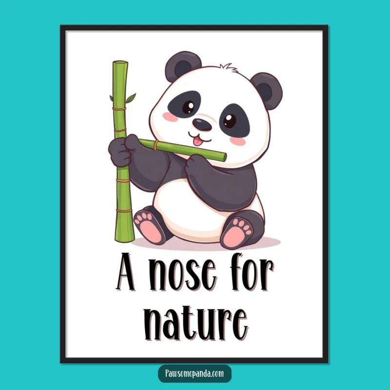 Funny Panda Balancing Act Digital Art - Instant Hilarious Decor for Panda Fans