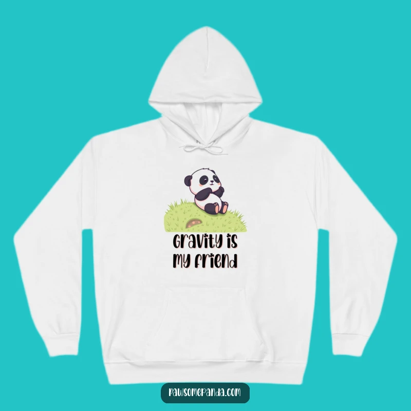 Funny Panda Rolling Hoodie - Cozy Cartoon Sweatshirt, Ultimate Funny Gift for All Ages!