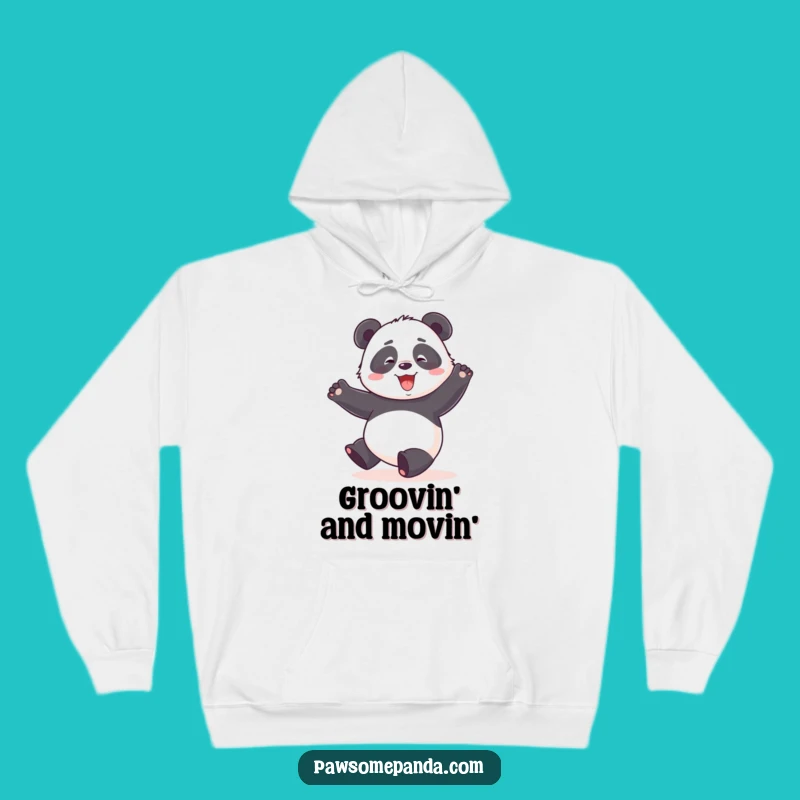 Funny Panda Dance Hoodie: Cozy Clumsy Celebration Sweatshirt Gift