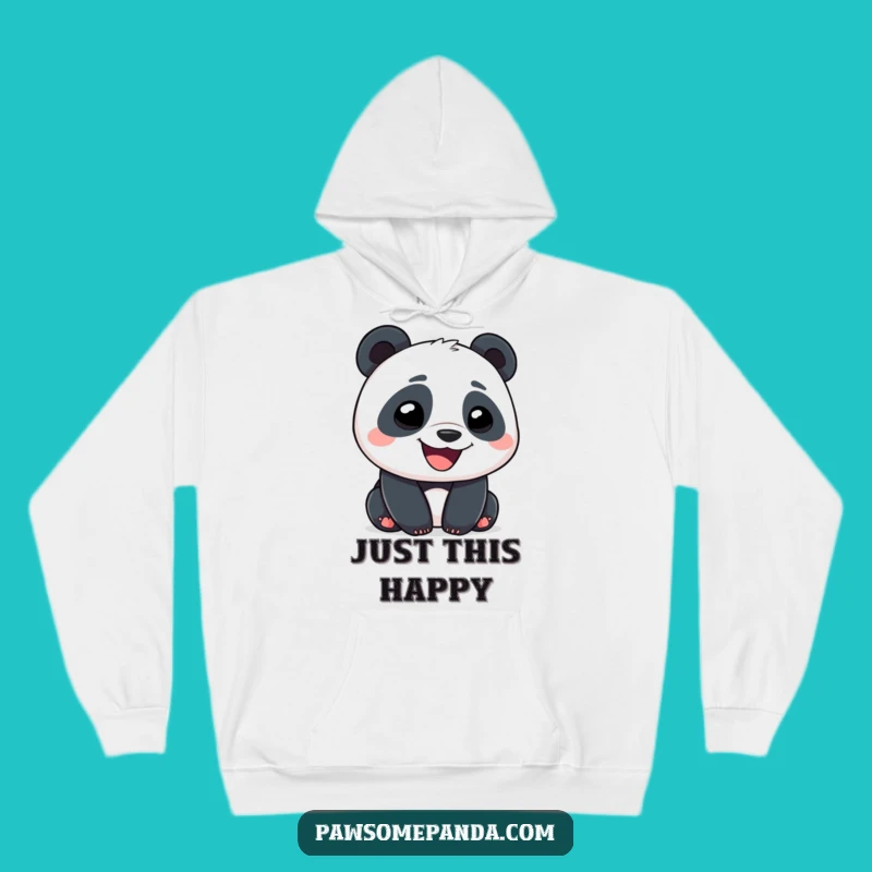 Funny Panda Hoodie: Cozy Goofy Grin Character Sweatshirt, Perfect Humorous Gift