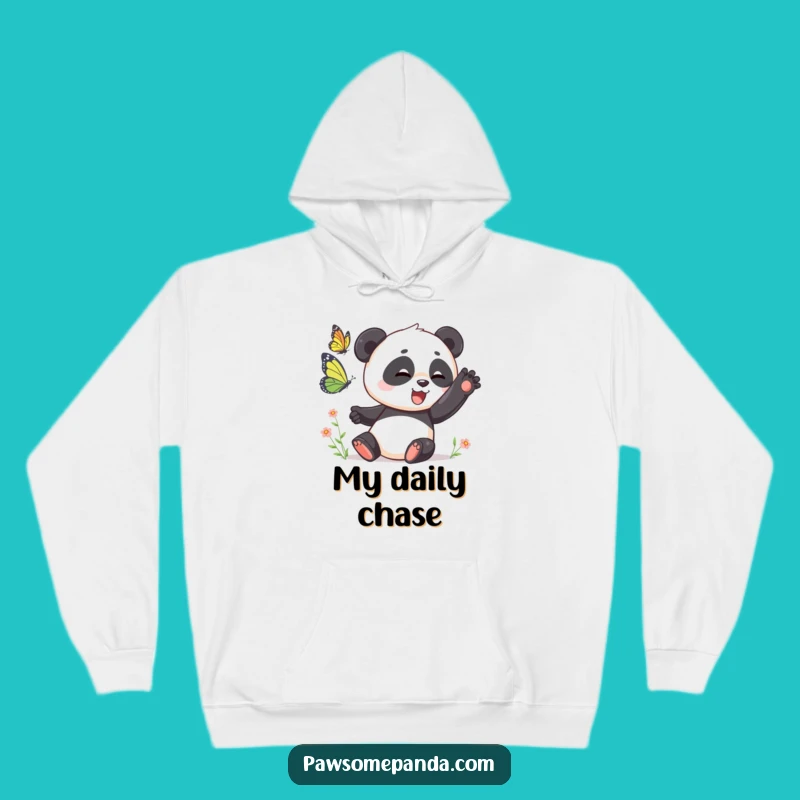Funny Panda Butterfly Hoodie: Cozy Playfulness and Hilarious Action for All