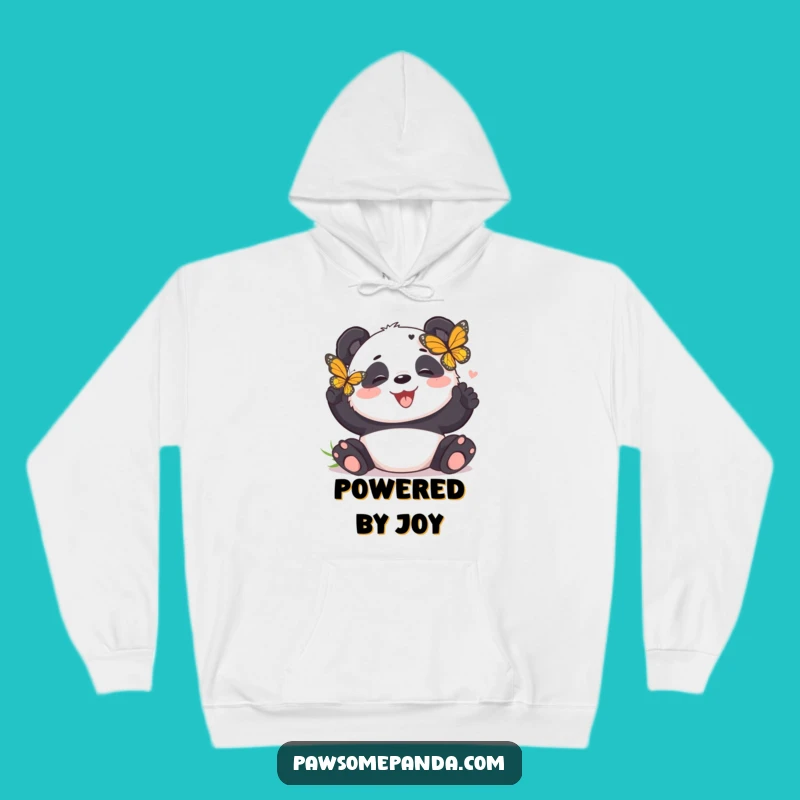 Funny Panda Butterfly Tickle Hoodie - Cozy & Hilarious Comfort