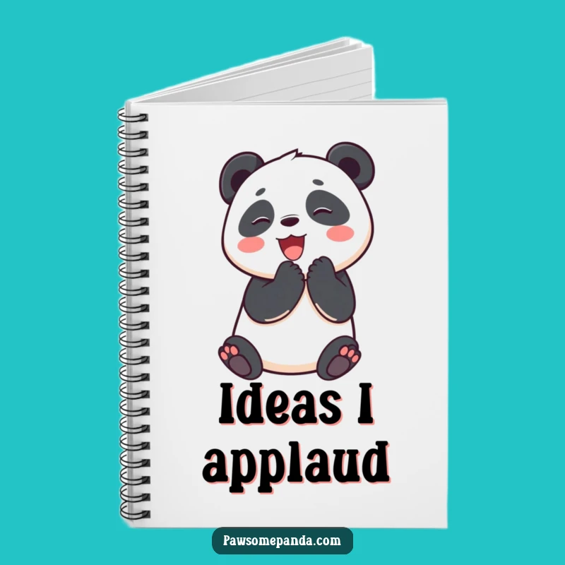 Funny Panda Notebook: Jot Down Ideas With Happy Panda, Great Funny Gift