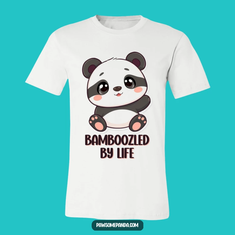 Funny Curious Panda T-Shirt: Express Your Inner Panda's Wonder