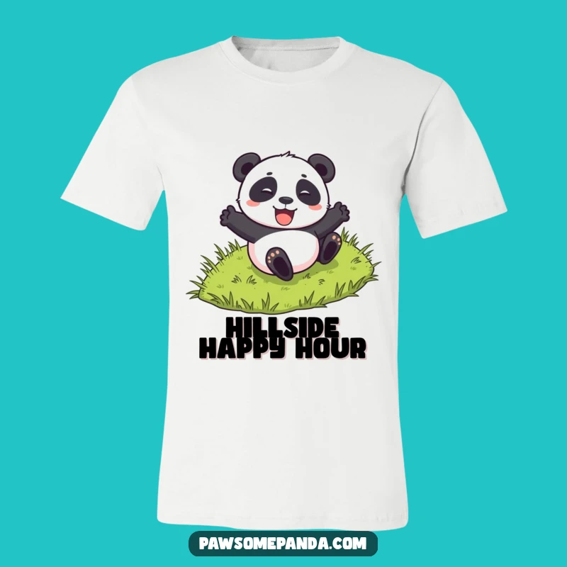 Funny Rolling Panda T-Shirt: Embrace Playfulness with Hilarious Animal Apparel